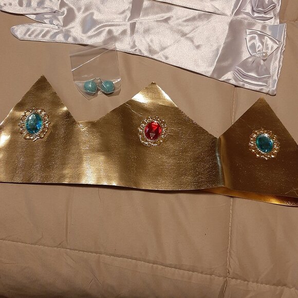 Women's Princess Peach Coostume Set, 3XL - Picture 5 of 5